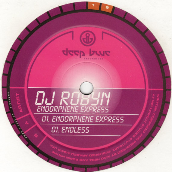 DJ Robyn - Endorphene Express / Endless | Deep Blue Recordings (DBR002-6) - 2
