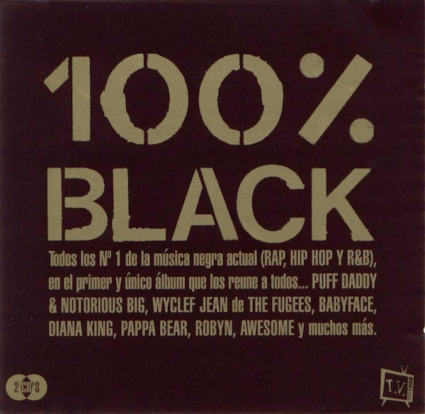 Various - 100% Black | Blanco Y Negro (MXCD 870 CB) - main