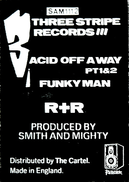 R+R - Acid Off A Way PT1&2 / Funky Man | Three Stripe Records (SAM1112) - 4