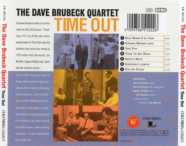 The Dave Brubeck Quartet - Time Out | Columbia (CK 65122) - 2