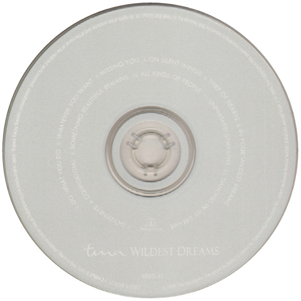 Tina Turner - Wildest Dreams | Parlophone (7243 8 37684 2 4) - 4