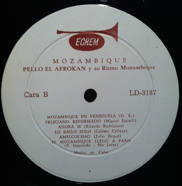 Pello El Afrokan Y Su Ritmo Mozambique - Mozambique | EGREM (LD-3187) - 4