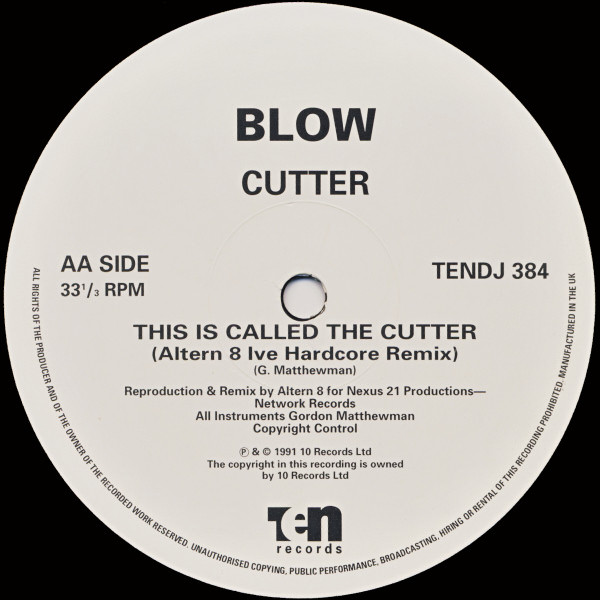 Blow - Cutter | 10 Records (TENDJ 384) - 2 Blow - Cutter | 10 Records (TENDJ 384) - 2