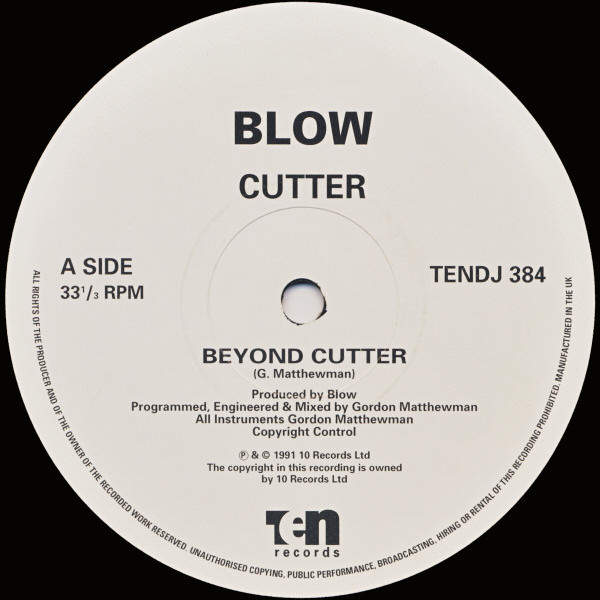Blow - Cutter | 10 Records (TENDJ 384) - main Blow - Cutter | 10 Records (TENDJ 384) - main