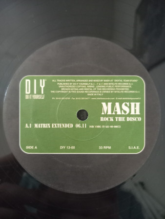 Mash - Rock The Disco | Do It Yourself Entertainment (DIY 13-00) - 2 Mash - Rock The Disco | Do It Yourself Entertainment (DIY 13-00) - 2