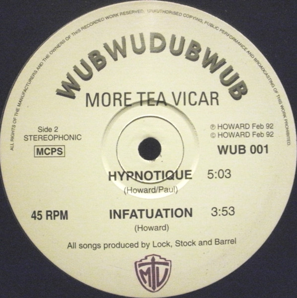 More Tea Vicar - Wubwudubwub | More Tea Vicar (WUB 001) - 2