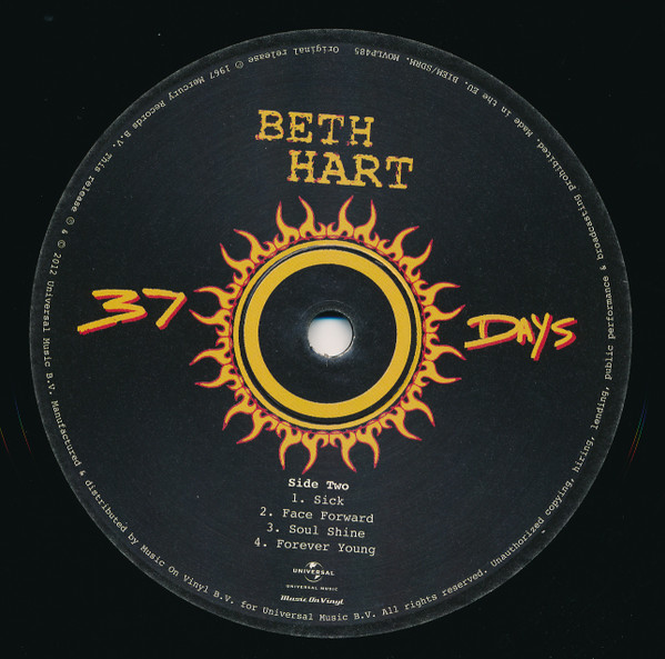 Beth Hart - 37 Days | Music On Vinyl (MOVLP485) - 4