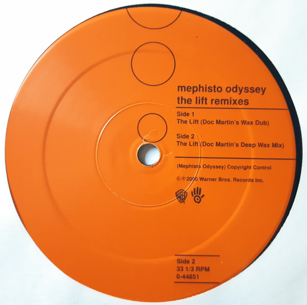 Mephisto Odyssey - The Lift Remixes | Primal Records (PR/WBR 001) - 3
