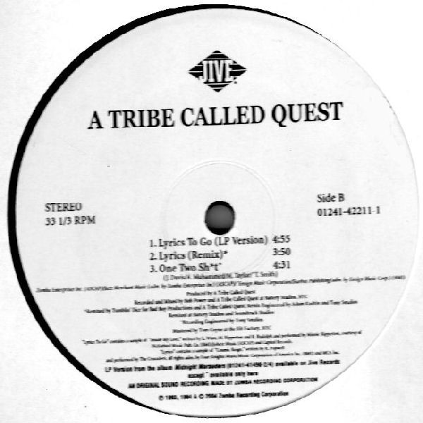 A Tribe Called Quest - Oh My God | Jive (01241-42211-1) - 2 A Tribe Called Quest - Oh My God | Jive (01241-42211-1) - 2