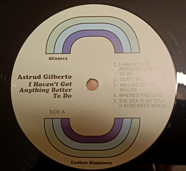 Astrud Gilberto - I Haven't Got Anything Better To Do | Endless Happiness (HE69012) - 3 Astrud Gilberto - I Haven't Got Anything Better To Do | Endless Happiness (HE69012) - 3