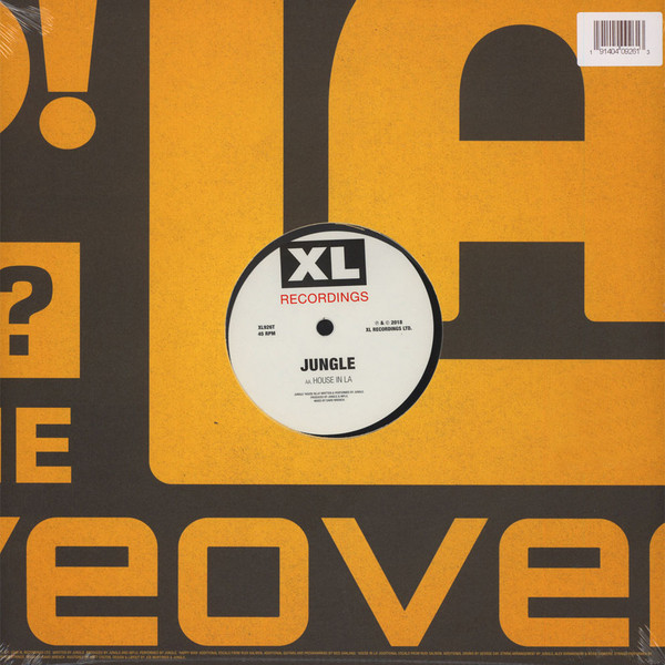 Jungle - Happy Man / House In LA | XL Recordings (XL926T) - 2