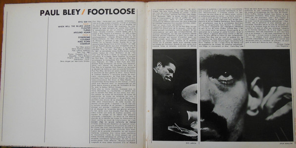 Paul Bley - Footloose | BYG Records (BYG 529 114) - 2 Paul Bley - Footloose | BYG Records (BYG 529 114) - 2