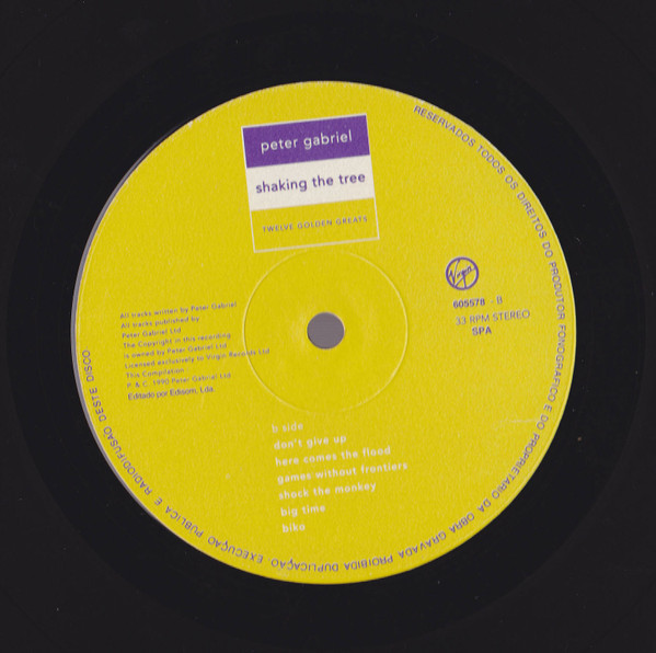 Peter Gabriel - Shaking The Tree: Twelve Golden Greats | Virgin (605578) - 2