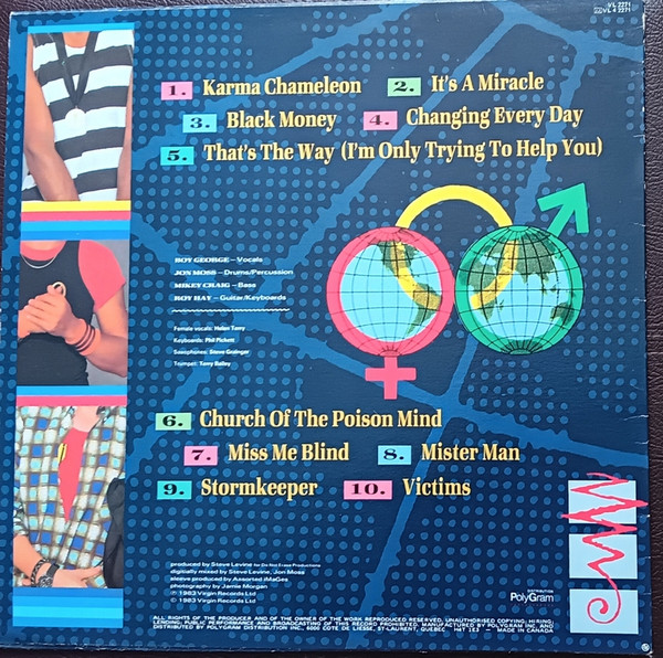 Culture Club - Colour By Numbers [Vinyl] | Virgin (VL 2271) - 2