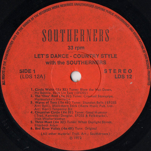 The Southerners - Let's Dance Country Style With The Southerners | Southerners (LDS12) - 3