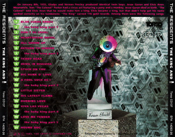 The Residents - The King And I | Torso (Torso CD137) - 2 The Residents - The King And I | Torso (Torso CD137) - 2