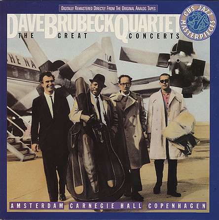 The Dave Brubeck Quartet - The Great Concerts | CBS (CBS 462403 1)
