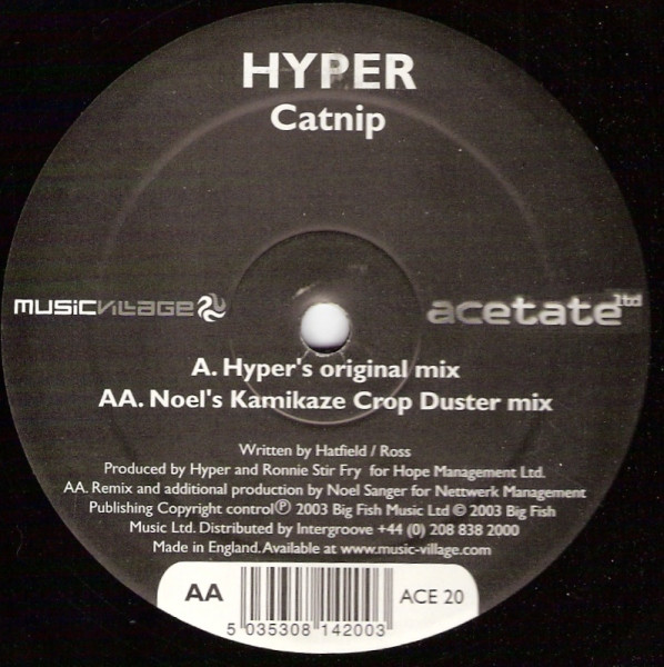 DJ Hyper - Catnip | Acetate Ltd (ACE020) - main