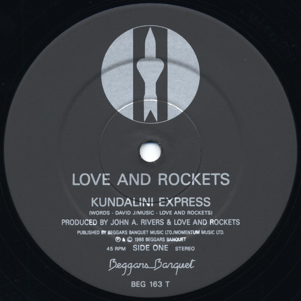 Love And Rockets - Kundalini Express | Beggars Banquet (BEG 163T) - 3 Love And Rockets - Kundalini Express | Beggars Banquet (BEG 163T) - 3