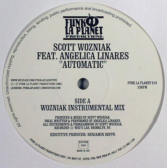 Scott Wozniak Feat. Angelica Linares - Automatic | Funk La Planet (FUNK LA PLANET 019) - main Scott Wozniak Feat. Angelica Linares - Automatic | Funk La Planet (FUNK LA PLANET 019) - main