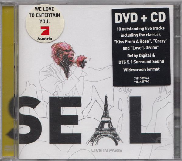 Seal - Live In Paris | Warner Music Vision (9362-48979-2)