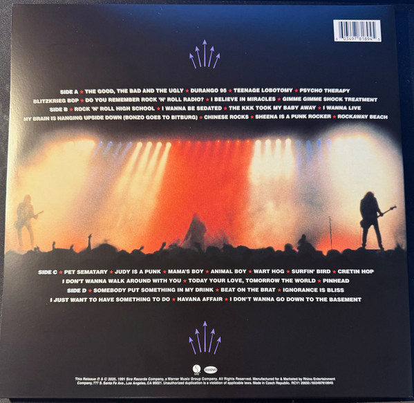 Ramones - Loco Live | Rhino Records (RCV1 26650) - 2 Ramones - Loco Live | Rhino Records (RCV1 26650) - 2