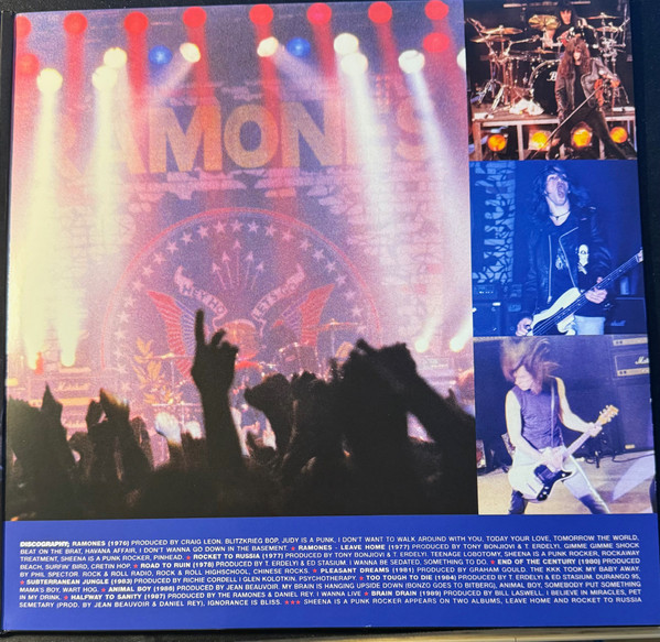 Ramones - Loco Live | Rhino Records (RCV1 26650) - 4 Ramones - Loco Live | Rhino Records (RCV1 26650) - 4