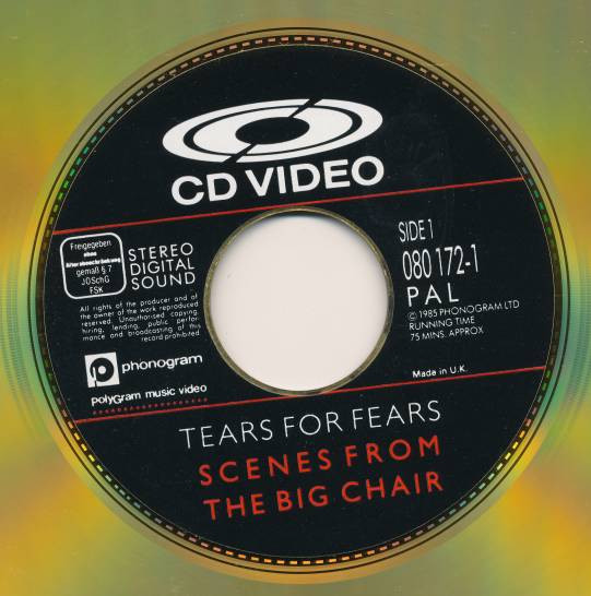 Tears For Fears - Scenes From The Big Chair | PolyGram Music Video (080 172-1) - 3