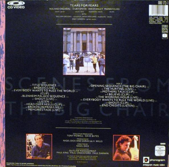 Tears For Fears - Scenes From The Big Chair | PolyGram Music Video (080 172-1) - 2