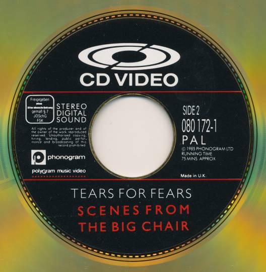 Tears For Fears - Scenes From The Big Chair | PolyGram Music Video (080 172-1) - 4