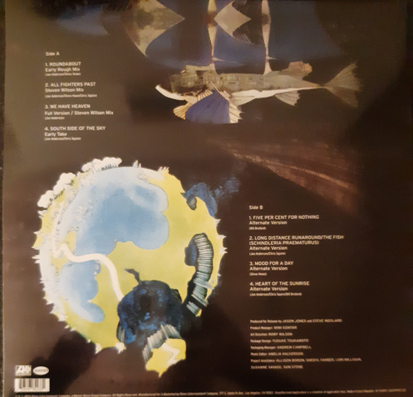 Yes - Fragile Outtakes | Rhino Records (R1 726901) - 2 Yes - Fragile Outtakes | Rhino Records (R1 726901) - 2