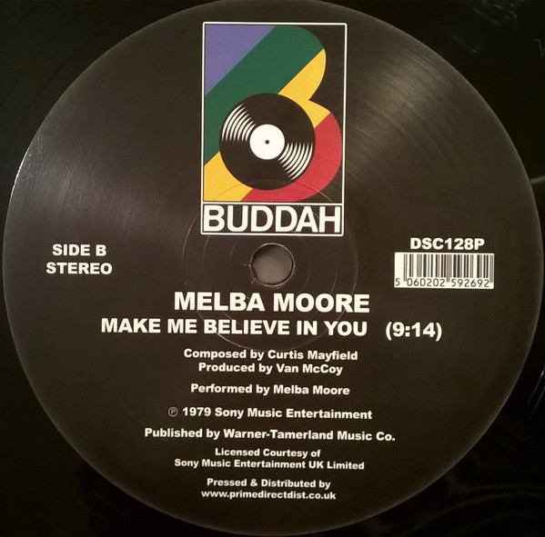 Melba Moore - Standing Right Here / Make Me Believe In You | Buddah Records (DSC128P) - 2 Melba Moore - Standing Right Here / Make Me Believe In You | Buddah Records (DSC128P) - 2