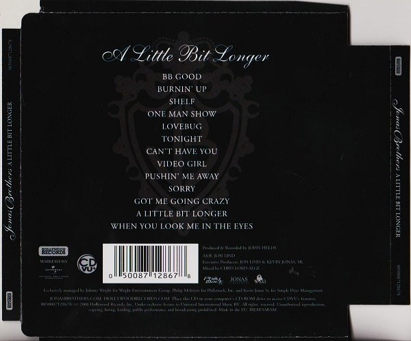 Jonas Brothers - A Little Bit Longer | Hollywood Records (0050087128678) - 4