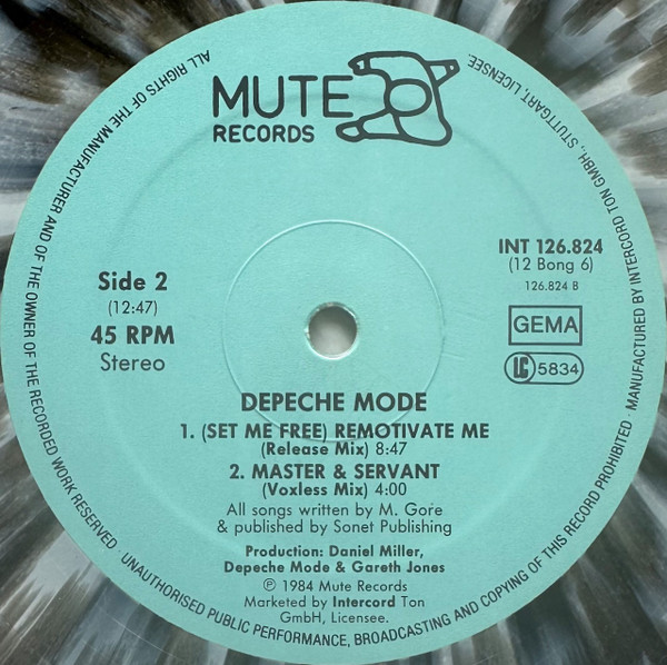 Depeche Mode - Master And Servant (Slavery Whip Mix) | Mute (INT 126.824) - main