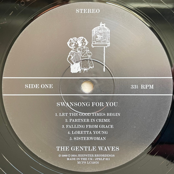 The Gentle Waves - Swansong For You | Jeepster Recordings (JPRLP 011) - 3