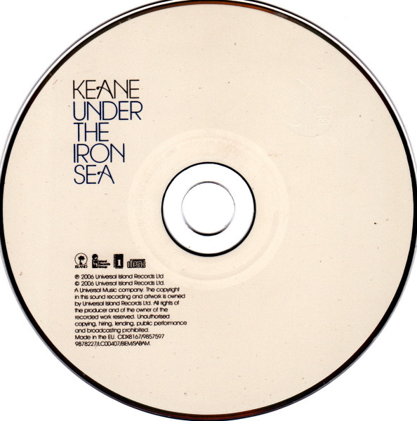 Keane - Under The Iron Sea | Island Records (CIDX8167) - 2