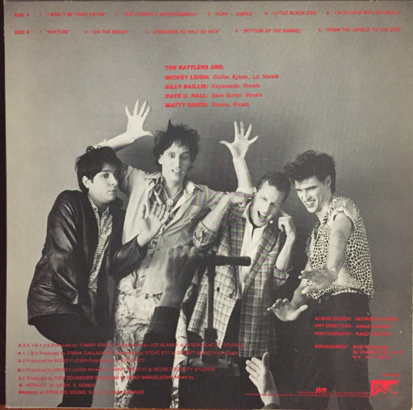 The Rattlers - Rattled! | PVC Records (PVC 8943) - 2