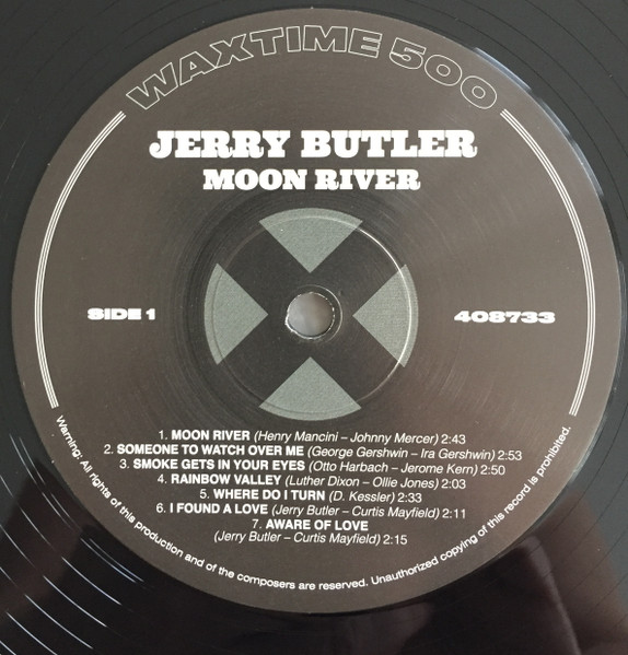 Jerry Butler - Moon River - Vinilo | Waxtime 500 (408733) - 3 Jerry Butler - Moon River - Vinilo | Waxtime 500 (408733) - 3
