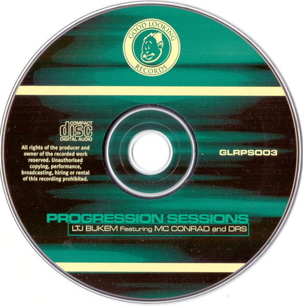 LTJ Bukem Featuring MC Conrad And DRS - Progression Sessions 3 | Good Looking Records (GLRPS003) - 2