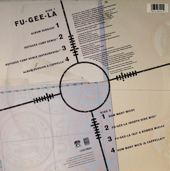 Fugees - Fu-Gee-La | Ruffhouse Records (44 78194) - 2