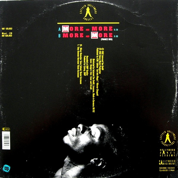 Captain Hollywood Project - More And More | Blow Up (INT 125.953) - 2