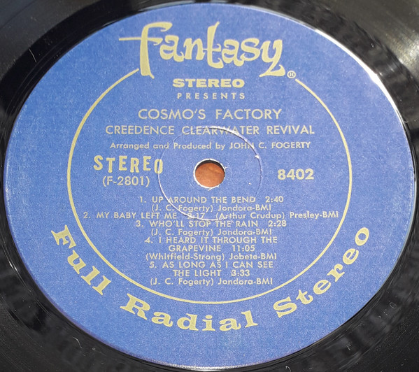 Creedence Clearwater Revival - Cosmo's Factory | Fantasy (8402) - 3 Creedence Clearwater Revival - Cosmo's Factory | Fantasy (8402) - 3