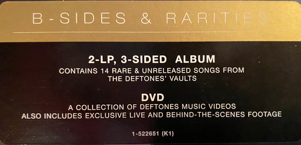 Deftones - B-Sides & Rarities (2LP - Limited Edition) [Vinyl] | Reprise Records (553439-1) - 3