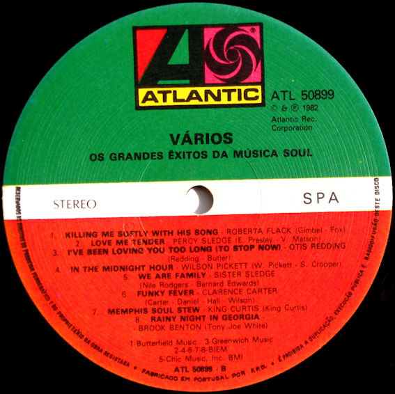 Various - Soul Music Grandes Exitos | Atlantic (ATL 50899) - 3
