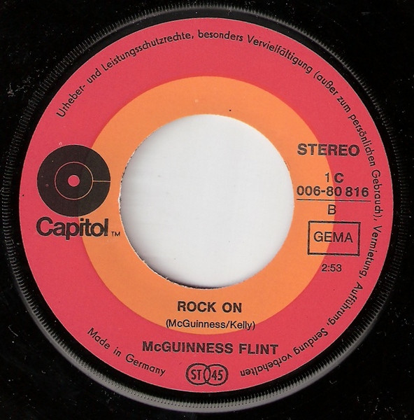 McGuinness Flint - Malt And Barley Blues | Capitol Records (1 C 006-80 816) - 4