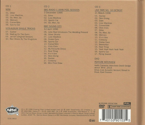 The Wedding Present - Mini | Edsel Records (EDSJ 9010) - 2 The Wedding Present - Mini | Edsel Records (EDSJ 9010) - 2