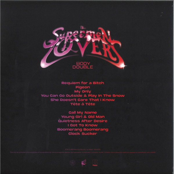 The Supermen Lovers - Body Double | La Tebwa (WULA018) - 2 The Supermen Lovers - Body Double | La Tebwa (WULA018) - 2