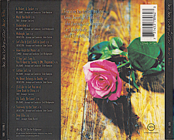 Dee Dee Bridgewater - Dear Ella | Verve Records (537 896-2) - 2 Dee Dee Bridgewater - Dear Ella | Verve Records (537 896-2) - 2