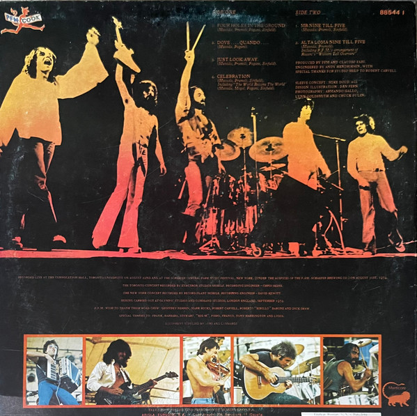 Premiata Forneria Marconi - Cook - Vinilo | Manticore (88544 I) - 2 Premiata Forneria Marconi - Cook - Vinilo | Manticore (88544 I) - 2