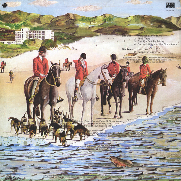 Genesis - Foxtrot [Vinyl] | Atlantic (78 00391) - 2